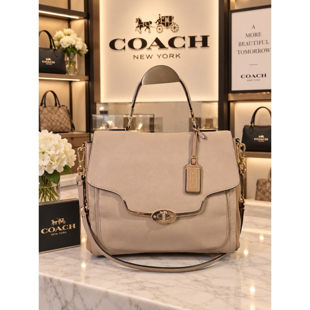 C226 Coach Madison satchel/crossbody